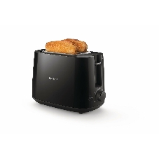 Тостер Philips HD2581/90 черный, 830 Вт, 2 слота