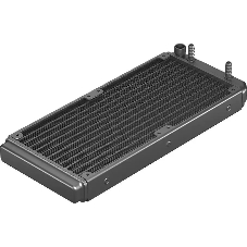 Система жидкостного охлаждения PCCOOLER DA240 V2, 240 мм, 2x120 мм, ARGB, 270 Вт