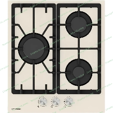 Газовая варочная поверхность Hyundai HHG 4333 BE бежевый