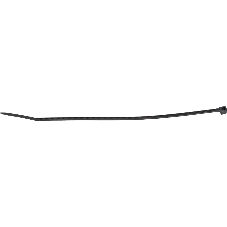 Хомут кабельный 2.5х150 нейл. черный (уп. 100 шт) EKF plc-cb-2.5x150