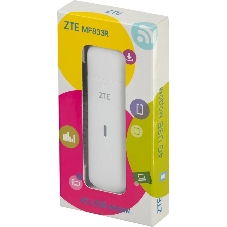 Модем ZTE MF833 2G/3G/4G USB Firewall +Router внешний белый
