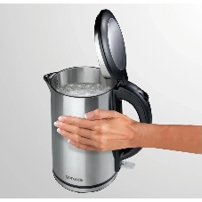 Чайник электрический Gorenje K15DWS 1.5 л, 2200 Вт, нержавеющая сталь (корпус: нержавеющая сталь)
