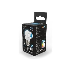 Лампа светодиодная Gauss LED Globe 7Вт E27 4100К step diммable (диммир.)
