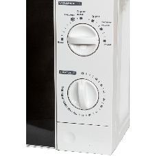 Микроволновая печь JVC JK-MW123M белый, 20 л, 700 Вт, переключатели - поворотный механизм
