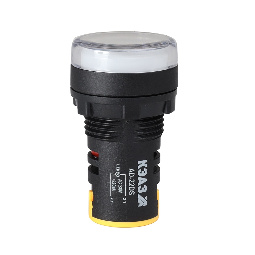 Лампа AD22DS(LED) матрица D22мм белый 24В AC/DC-КЭАЗ