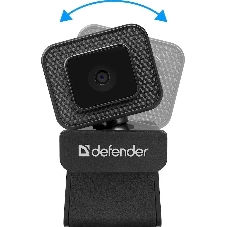 Веб-камера G-lens 2596 QHD 3840x2160, 30 кадр/с, USB Type-A, микрофон (шумоподавление), автоматическая фокусировка, автоосвещение, универсальное крепление