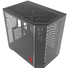 Компьютерный корпус Bloody BD-CC109 черный без БП ATX 10x120мм 2xUSB3.0 audio
