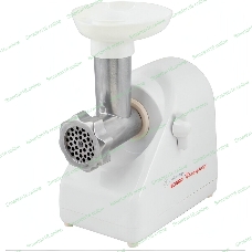 Мясорубка электрическая Белвар Помощница КЭМ-36/220-4-33 белый, 1000 Вт, 0.6 кг/мин, реверс, защита от перегрузки, насадки - 6