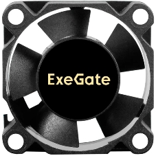 Вентилятор корпусной ExeGate EX03010S2P-5, 30 мм, 9000 об/мин, 25 дБ, 2-pin, без подсветки
