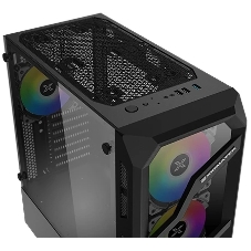 Компьютерный корпус Xigmatek Lamiya EN40016 ATX, USB 3.0x1+USB 2.0x2, Front & Left TG, 4PCS X24A Fan, Galaxy II Fan Control Box & Remote (748113)