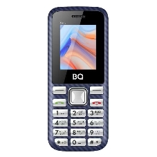 Мобильный телефон BQ 1860 Gem темно-синий (без СЗУ в комплекте)
