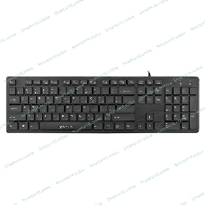 Клавиатура проводная Oklick 520M2U, USB, черный + черный