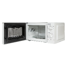 Микроволновая печь JVC JK-MW123M белый, 20 л, 700 Вт, переключатели - поворотный механизм