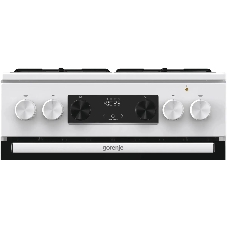 Плита комбинированная Gorenje GK5C60WJ белый, конфорок 4 газовых, духовка 62 л, 50 см x 85 см x 59.4 см