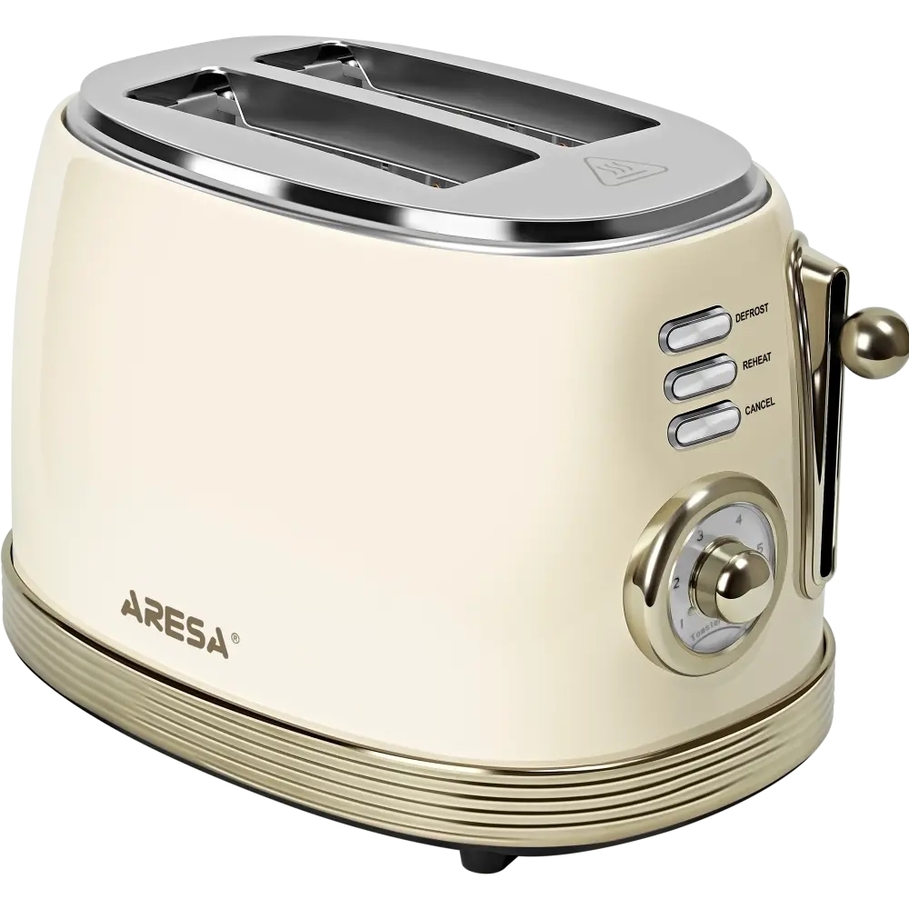 Тостер ARESA AR-3007 900 Вт, слоновая кость