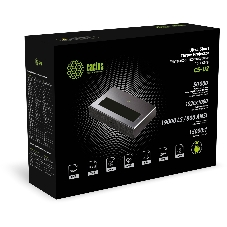 Проектор Cactus CS-U2.B DLP 800Lm ANSI (1920x1080) 15000:1 ресурс лампы:50000часов 2xUSB typeA 2xHDMI 1.78кг