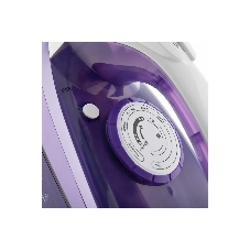 Утюг BRAYER BR4004 фиолетовый/белый, 2400 Вт, 25 г/мин, 140 г/мин, 280 мл