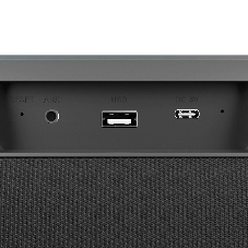 Колонка портативная Ural Молния Кварк черный/серый 240W 1.1 BT/3.5Jack/USB-C 10м 8000mAh (без.бат)