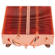 Кулер для процессора Thermalright AXP-90 X53 Full (4-pin PWM, 38mm, Cu/Cu, 4x6mm, 1x92mm, 42.58CFM, 22.4dBA, 2700RPM, S: 1851/1700/1200/115X, AM5/AM4, orange, red)