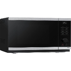 Микроволновая печь Samsung MG23DG4524ATBW нержавеющая сталь/черный 23 л, 800 Вт, переключатели - поворотный механизм