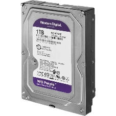 Жесткий диск HDD WD Purple 1Tb 5400rpm SATA 64Mb 3.5