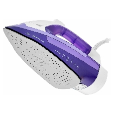 Утюг BRAYER BR4004 фиолетовый/белый, 2400 Вт, 25 г/мин, 140 г/мин, 280 мл