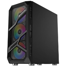Компьютерный корпус Xigmatek Lamiya EN40016 ATX, USB 3.0x1+USB 2.0x2, Front & Left TG, 4PCS X24A Fan, Galaxy II Fan Control Box & Remote (748113)