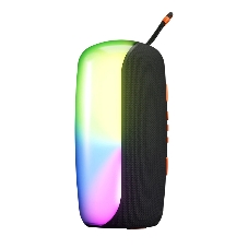 Колонка портативная Ural Молния Огонь черный/оранжевый 35W 1.1 BT/3.5Jack/USB-C 10м 2200mAh (без.бат)