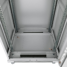 Шкаф телекоммуникационный напольный Cabeus SH-05C-42U60/80 IP20, 42U, 2055х600х800 мм (ВхШхГ), дверь: стекло, разборный, цвет: серый