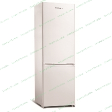 Холодильник Kraft KF-DF205W белый двухкамерный 166/64л морозилка снизу