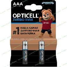 Батарея Opticell Turbo MAX LR03 AAA (2шт) блистер