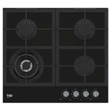 Газовая варочная панель Beko HILW 64225 S, черный