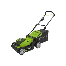 Газонокосилка аккумуляторная GreenWorks G24X2LM41, 40 В, 4 Ач