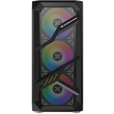 Компьютерный корпус Xigmatek Lamiya EN40016 ATX, USB 3.0x1+USB 2.0x2, Front & Left TG, 4PCS X24A Fan, Galaxy II Fan Control Box & Remote (748113)