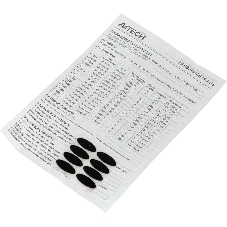 Мышь проводная A4Tech XL-750BK черный, 3600 dpi, USB, кнопки - 7