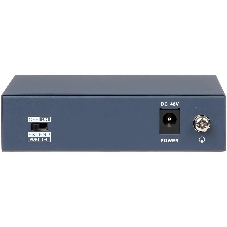 Коммутатор Hikvision DS-3E1105P-EI, 4×100 Мбит/с PoE+ + 1×100 Мбит/с, настраиваемый