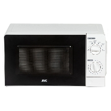 Микроволновая печь JVC JK-MW123M белый, 20 л, 700 Вт, переключатели - поворотный механизм