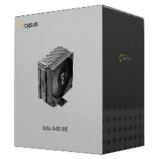 Кулер для процессора Cooler Ocypus Iota A40 BK черный 120мм алюминий+медь 2000rpm 29db 4-pin 220W 156мм