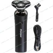 Электробритва Pioneer BS006, 3 плавающие бритвенные головки, сухое и влажное бритье, время работы до 90 мин