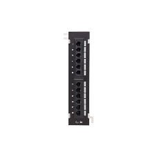 Патч-панель настенная TERACOM PRO Cat.5E неэкранированная UTP 12 портов RJ-45 Dual IDC