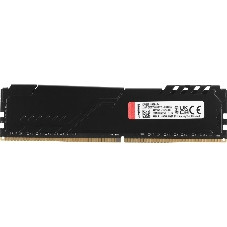 Оперативная память Kingston Fury Beast, DDR4, 64GB (4x16GB), 3600MHz, CL18, DIMM, радиатор, черный