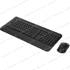 Комплект клавиатура+мышь Logitech Signature MK650 беспроводной, USB + Bluetooth, 4000 DPI, серый/чёрный