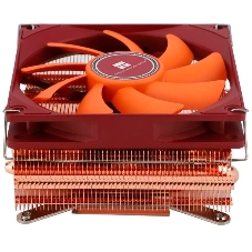 Кулер для процессора Thermalright AXP-90 X53 Full (4-pin PWM, 38mm, Cu/Cu, 4x6mm, 1x92mm, 42.58CFM, 22.4dBA, 2700RPM, S: 1851/1700/1200/115X, AM5/AM4, orange, red)