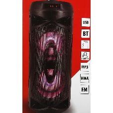 Акустическая система SUPRA SMB-330, 20Вт, с караоке, Bluetooth, FM, USB, черный