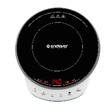 Плитка электрическая индукционного типа Endever Skyline IP-70, черный, мощность 1800 Вт, диаметр посуды 12-26 см, 10 режимов мощности, 5 шт/уп
