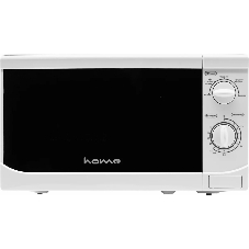 Микроволновая печь HOME HMM207AW белый, 20 л, 700 Вт, переключатели - поворотный механизм