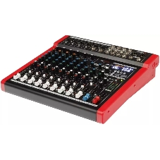 Микшерный пульт PROEL [MQ1222X] 12-ти канальный, 24 бит/48 кГц DSP, Bluetooth, медиа-плеер, 4x Combo XLR мик./лин. входа, 2x XLR+1/4
