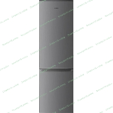 Холодильник Kraft KF-DC290X серый металлик двухкамерный 220/70л морозилка снизу