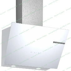 Вытяжка наклонная Bosch DWK66PJ20T белый, 60 см, 700 куб. м/ч, 71 дБ