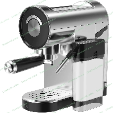 Кофеварка рожковая Hyundai HEM-4305 серебристый/черный, исп. кофе - молотый, 0.9 л, 1350 Вт, 20 бар